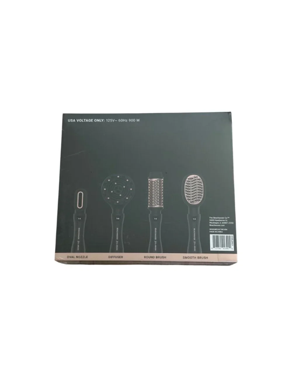 Beachwaver Blow Brush 4-in-1 Styling Brush - Midnight Rose / NIB